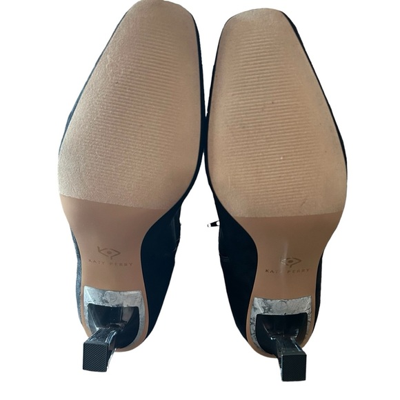 Katy Perry Zaharrah Square Toe Kitten Heel Regular Calf Boots Size 9.5 - Picture 3 of 5